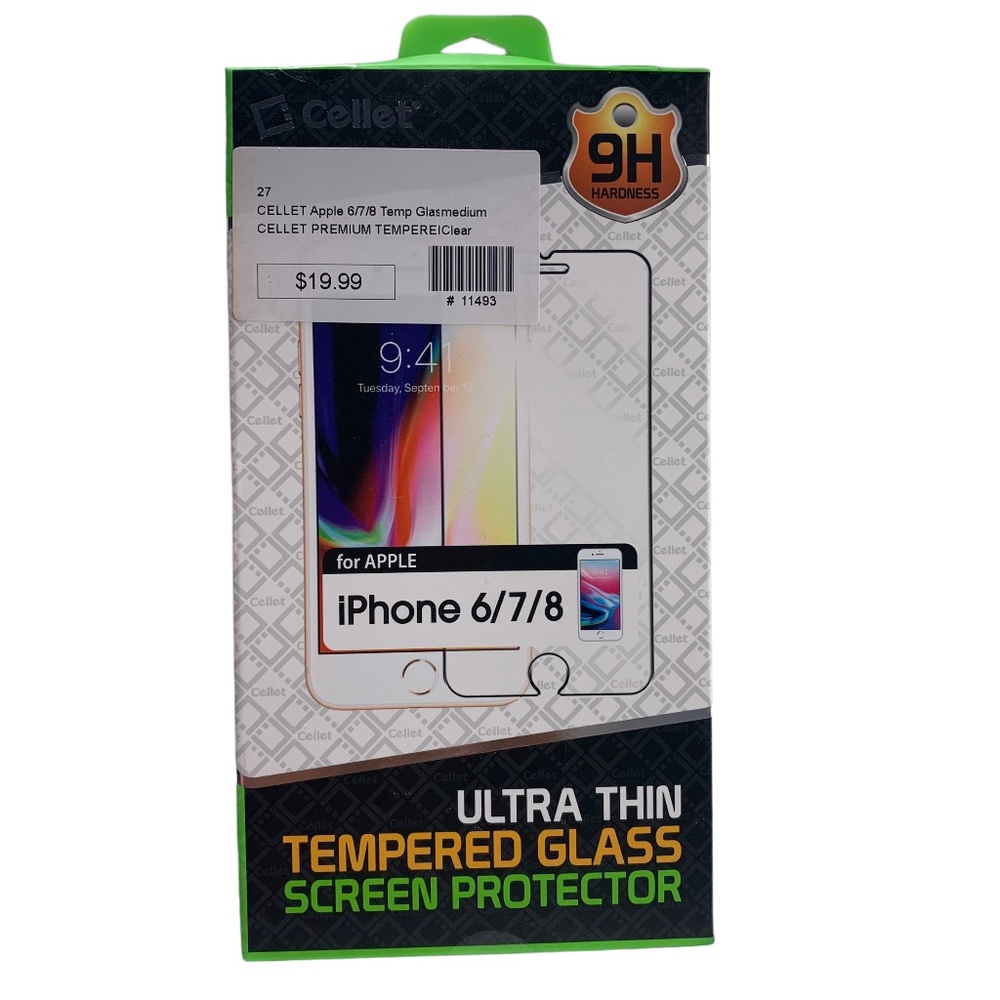Cellet Tempered Glass Screen Protector iPhone 6/7/8
